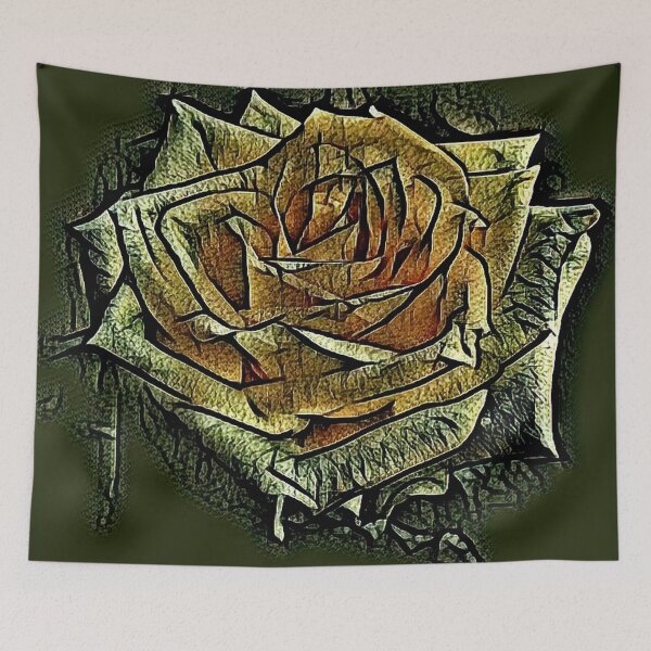 Aperçu de l'œuvre La rose créée et vendue par MijizaCreations.