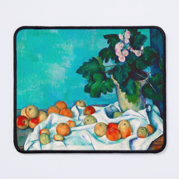 Item preview, HD PAUL CEZANNE - Still Life with Apples and a Pot of Primroses designed and sold by Go Logo Designs.