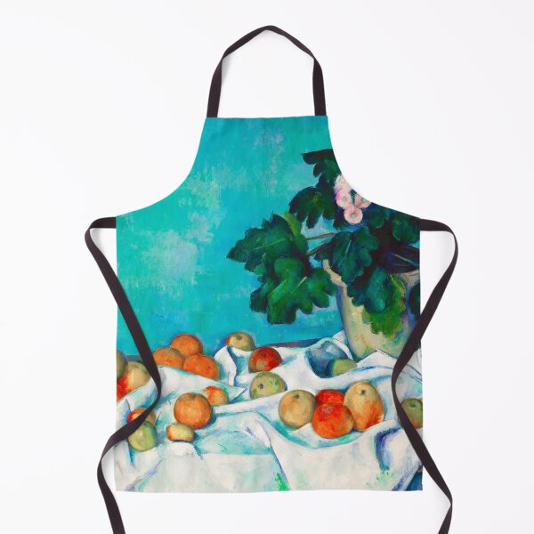 Item preview, HD PAUL CEZANNE - Still Life with Apples and a Pot of Primroses designed and sold by Go Logo Designs.