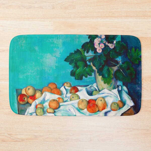 Item preview, HD PAUL CEZANNE - Still Life with Apples and a Pot of Primroses designed and sold by Go Logo Designs.