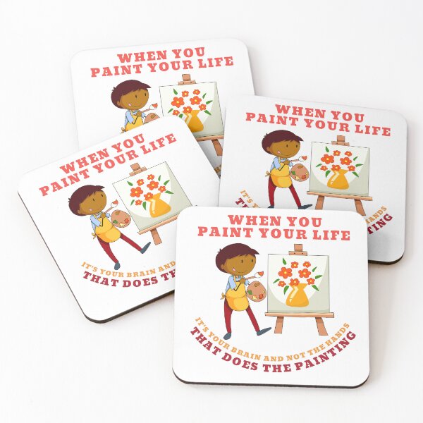 Item preview, When You Paint Your Life designed and sold by Quirky Dez.