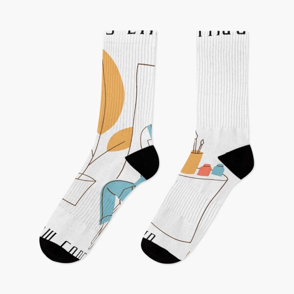 Item preview, Life Is Like Painting Draw Carefully designed and sold by Quirky Dez.