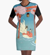 Through the flood Graphic T-Shirt Dress