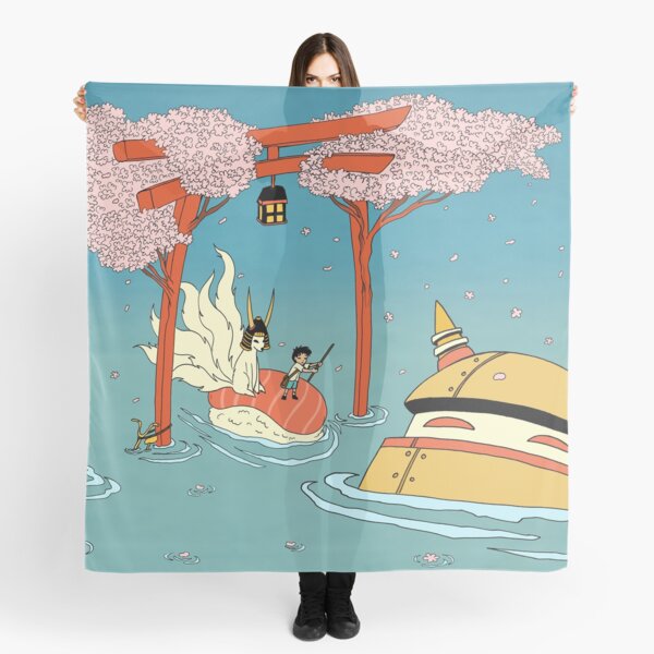 Through the flood Scarf