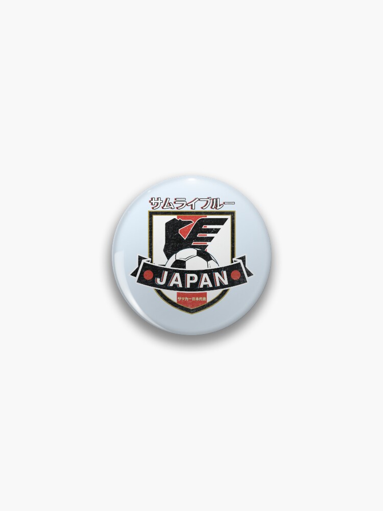 Japan Soccer Crest (Samurai Blue)