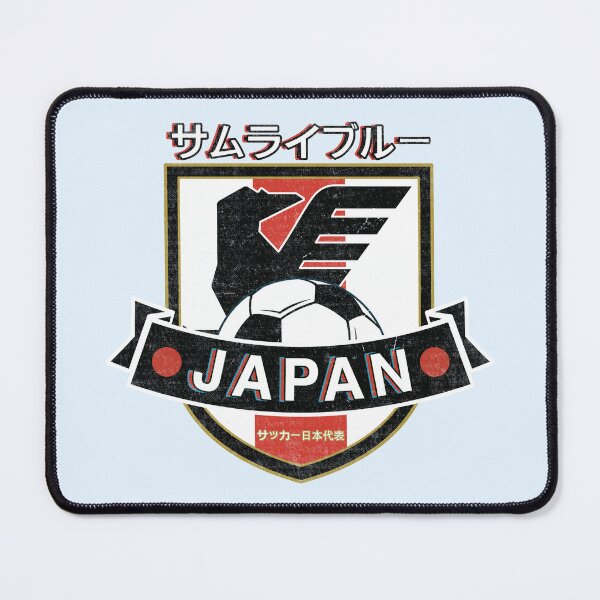 Item preview, Japan Soccer Crest (Samurai Blue) designed and sold by Numero14.