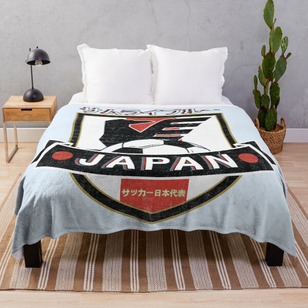 Item preview, Japan Soccer Crest (Samurai Blue) designed and sold by Numero14.