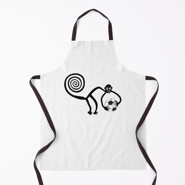 Item preview, Monkey with the football ball in hands designed and sold by siloto.