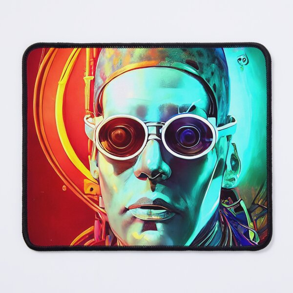 Item preview, DJ deejay techno in rave cyberpunk designed and sold by EBAN7.