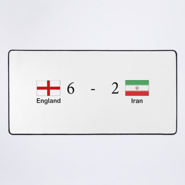 Item preview, England vs Iran - Goals World Cup 2022 - England 2022 world cup - Iran 2022 world cup - England - Iran designed and sold by Stixdesigns.