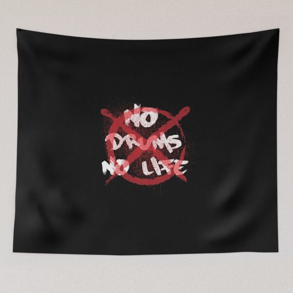 Item preview, No Drums No Life Drummer Drumsticks Essential T-Shirt designed and sold by saelihuyghem.