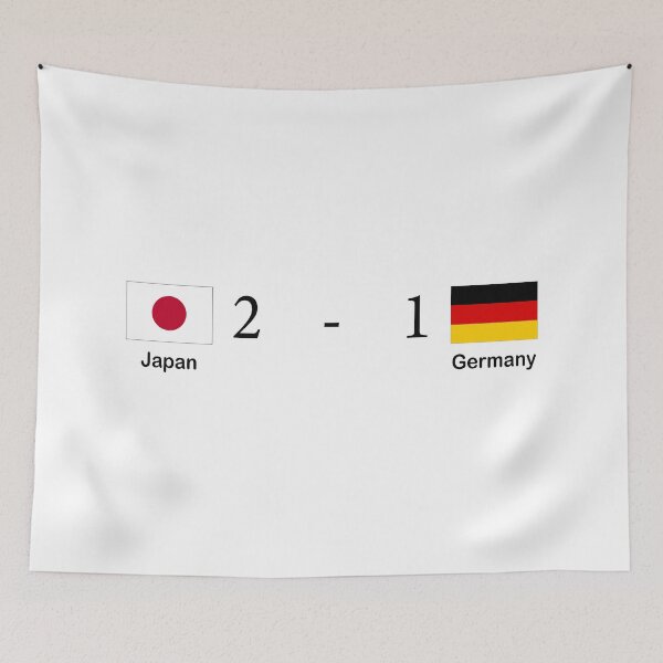 Item preview,  Germany vs Japan  - Goals World Cup 2022  - Germany 2022 world cup - Japan 2022 world cup -  Germany - Japan designed and sold by Stixdesigns.