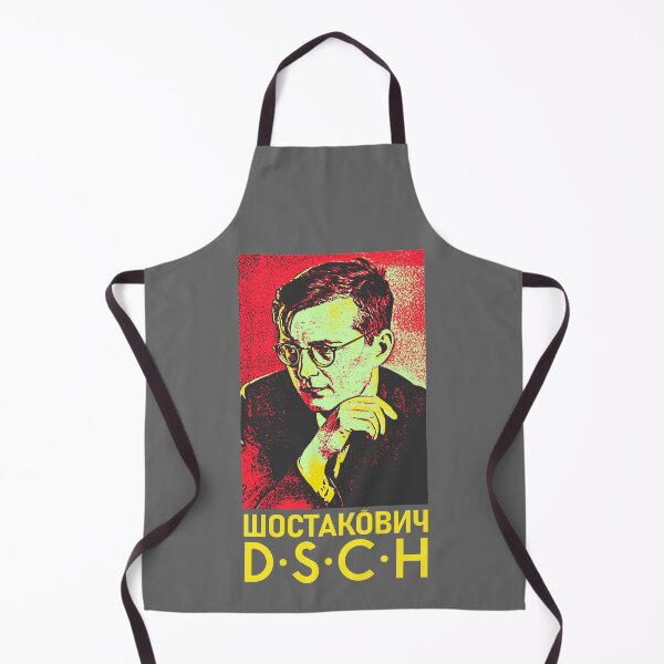 Artikelvorschau, Dimitri Shostakovich DSCH in red/yellow entworfen und verkauft von Burruchet.