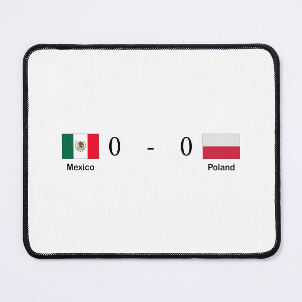 Item preview, Mexico vs Poland - Goals World Cup 2022 - Mexico 2022 world cup - Poland 2022 world cup - Mexico - Poland designed and sold by Stixdesigns.