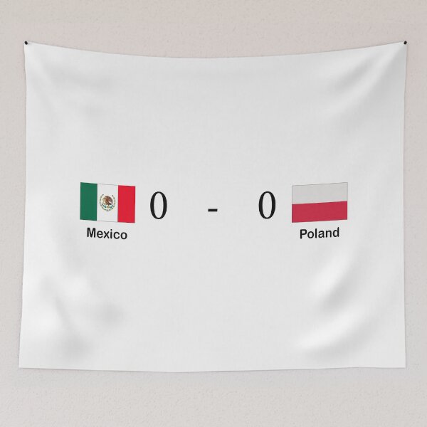 Item preview, Mexico vs Poland - Goals World Cup 2022  - Mexico 2022 world cup - Poland 2022 world cup -  Mexico - Poland designed and sold by Stixdesigns.