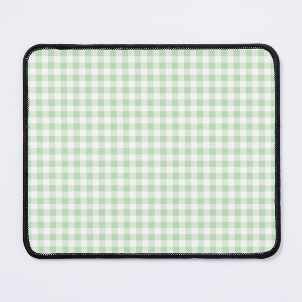 Item preview, aesthetic pastel green flannel pattern  designed and sold by -justb-.