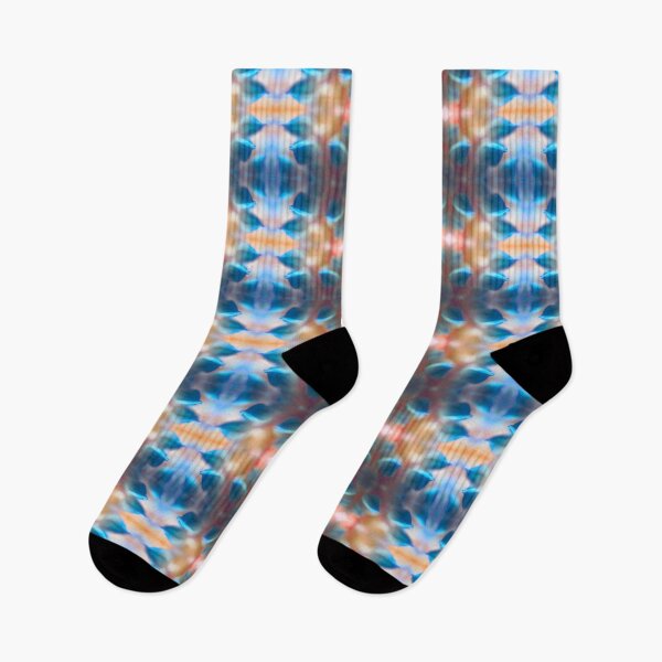 Item preview, The World of Leek Blue Orange Hues designed and sold by SpiritGifts.
