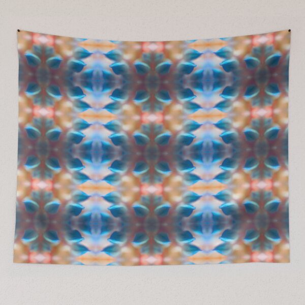 Item preview, The World of Leek Blue Orange Hues designed and sold by SpiritGifts.