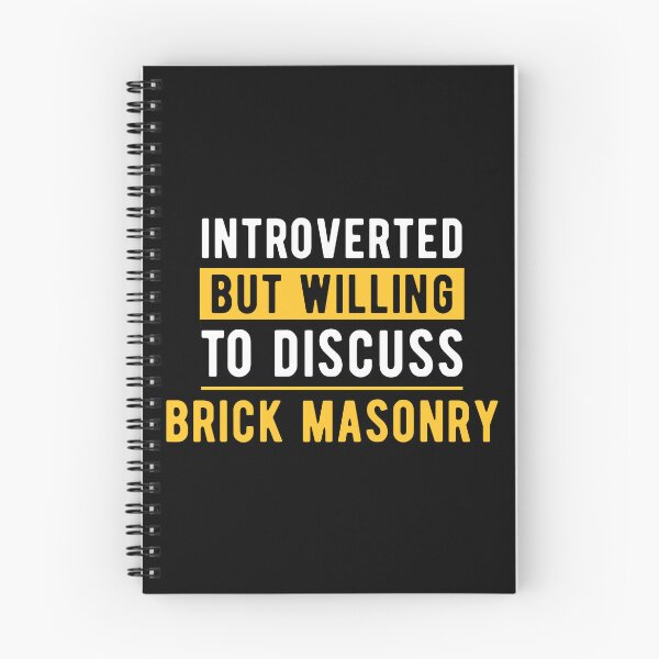 Item preview, Brick Mason Fun Quote designed and sold by NestaReign.