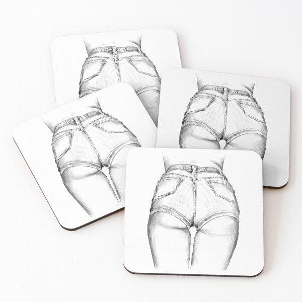 Item preview, Woman Ass Butt in Jeans Shorts designed and sold by dk-design85.