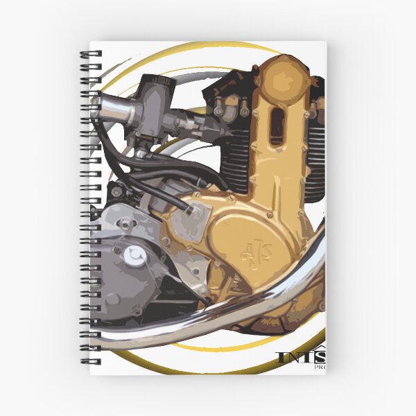 Item preview, A.J.S. 7R Moto engine designed and sold by Inished Productions.