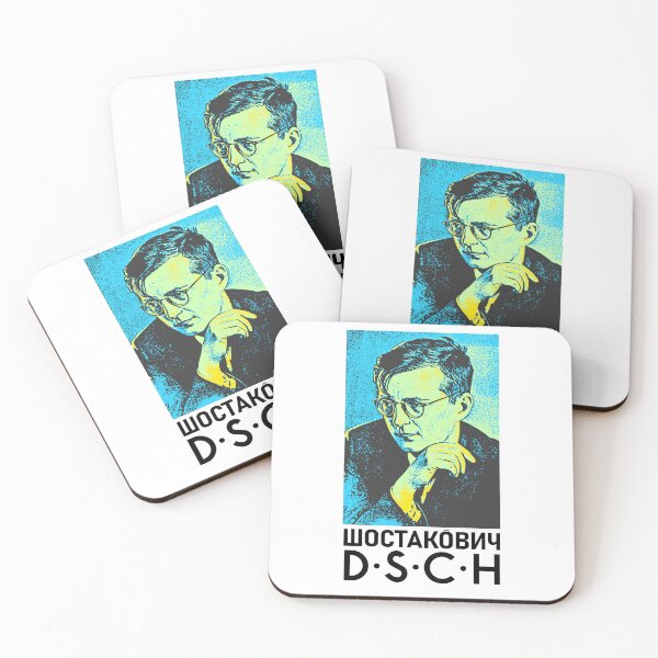 Item preview, Dimitri Shostakovich DSCH in blue designed and sold by Burruchet.