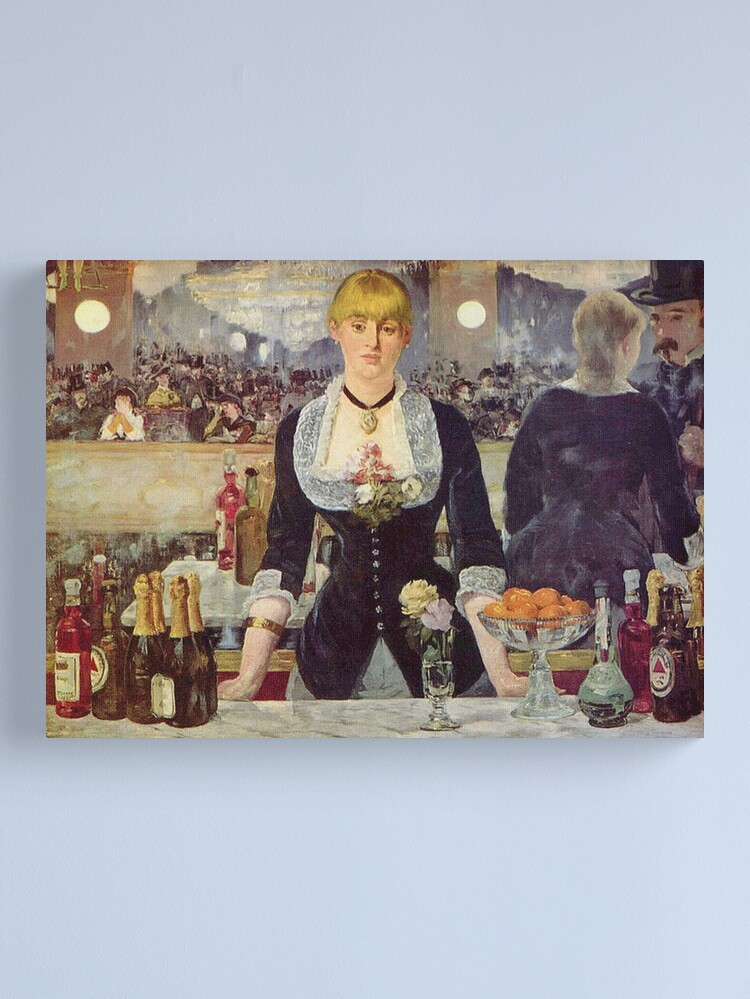 Discover Edouard Manet - Bar w Folies Bergere Canvas