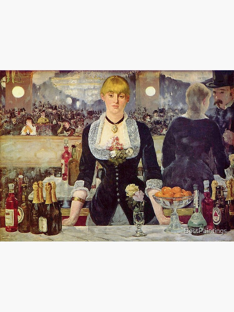 Discover Edouard Manet - Bar w Folies Bergere Canvas