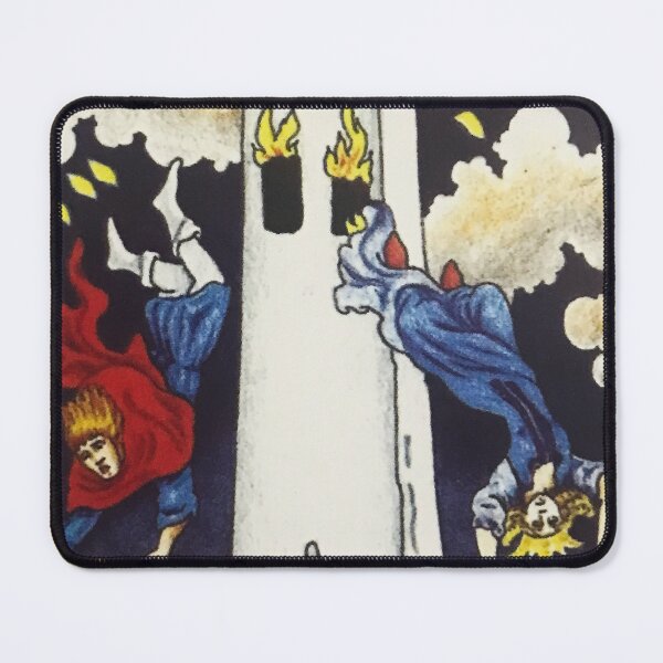 Item preview, Major Arkana Tarot Kartları 16 - The Tower designed and sold by bluelardan.