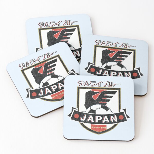 Item preview, Japan Soccer Crest (Samurai Blue) designed and sold by Numero14.