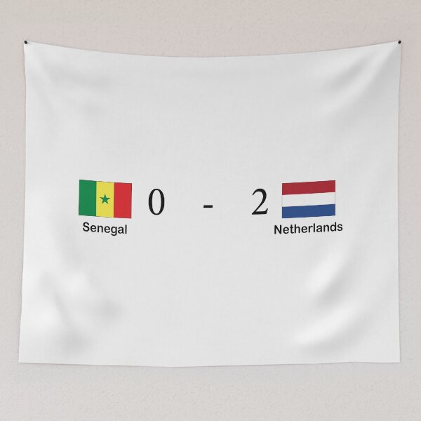 Item preview, Netherlands vs Senegal - Goals World Cup 2022  - Netherlands 2022 world cup - Senegal 2022 world cup -  Netherlands - Senegal designed and sold by Stixdesigns.