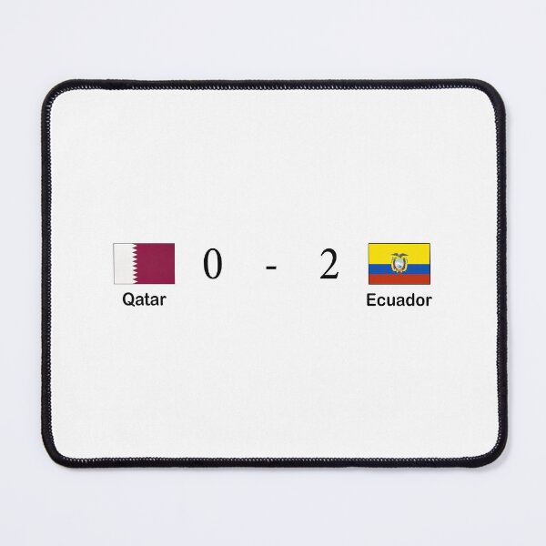 Item preview, Qatar vs Ecuador - Goals World Cup 2022 - Qatar 2022 world cup - Ecuador 2022 world cup - Qatar - Ecuador designed and sold by Stixdesigns.