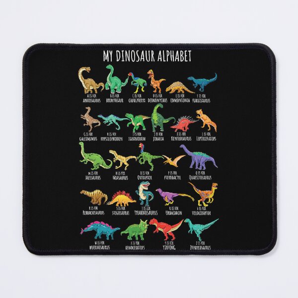 Item preview, Types Of Dinosaurs Alphabet A-Z ABC Dino Identification designed and sold by Anna Turner.
