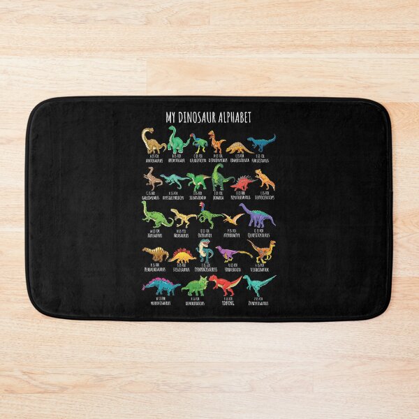 Item preview, Types Of Dinosaurs Alphabet A-Z ABC Dino Identification designed and sold by Anna Turner.