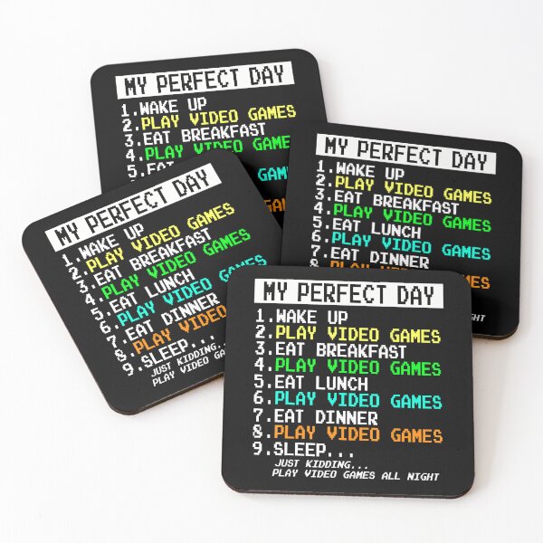 Item preview, Perfect Day Gamer designed and sold by Anna Turner.