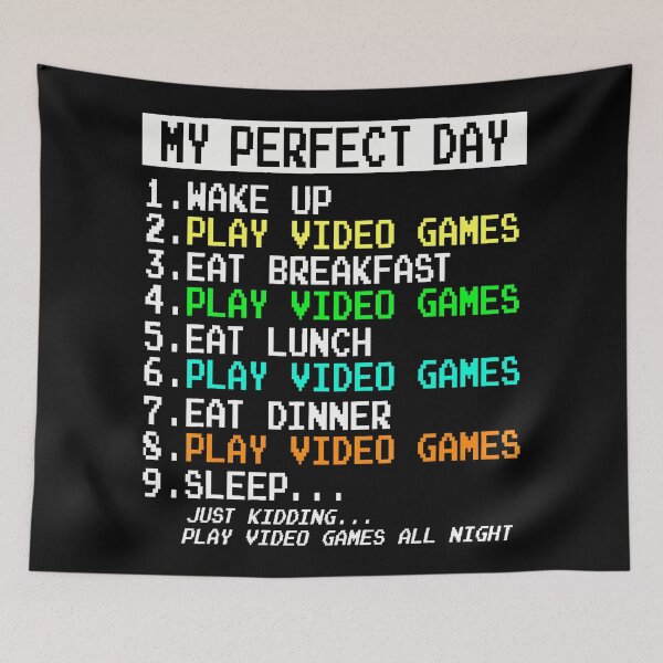 Item preview, Perfect Day Gamer designed and sold by Anna Turner.