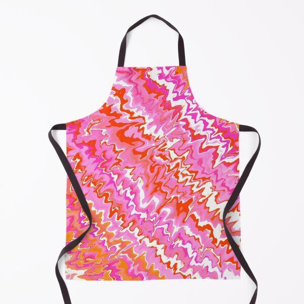 Item preview, Modern Liquid Swirl Abstract Pattern Vibrant Neon Pink, Pink Tones, Orange Tones, Multicolor Design.png designed and sold by theprintedclub.
