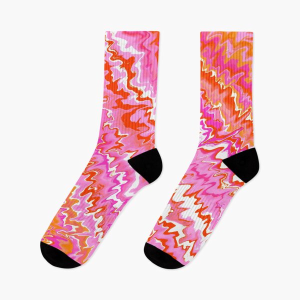 Item preview, Modern Liquid Swirl Abstract Pattern Vibrant Neon Pink, Pink Tones, Orange Tones, Multicolor Design.png designed and sold by theprintedclub.