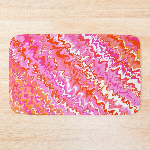 Item preview, Modern Liquid Swirl Abstract Pattern Vibrant Neon Pink, Pink Tones, Orange Tones, Multicolor Design.png designed and sold by theprintedclub.