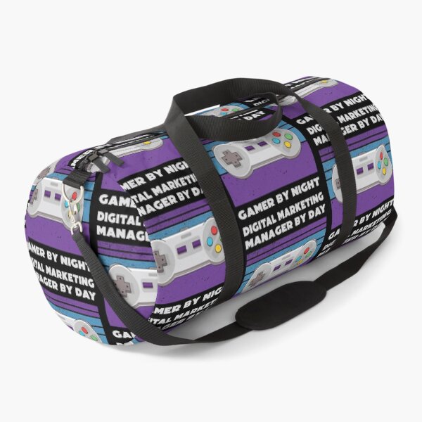 Item preview, Digital marketing manager by day gamer by night, funny games lovers, job, humor, joke, meme, gamer worker designed and sold by SGS-.