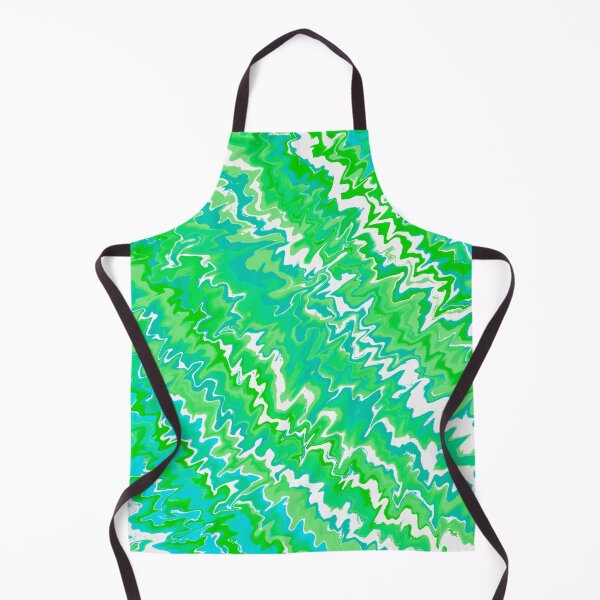 Item preview, Modern Liquid Swirl Abstract Pattern Vibrant Pastel Turquoise, Green, Blue Tones and Green Tones Multicolor Design designed and sold by theprintedclub.