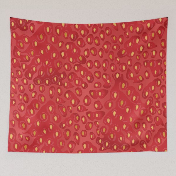 Item preview, Red Strawberry Skin designed and sold by dkndesign.