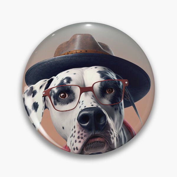Artikelvorschau, Dalmatiner Hipster-hund entworfen und verkauft von Valro.