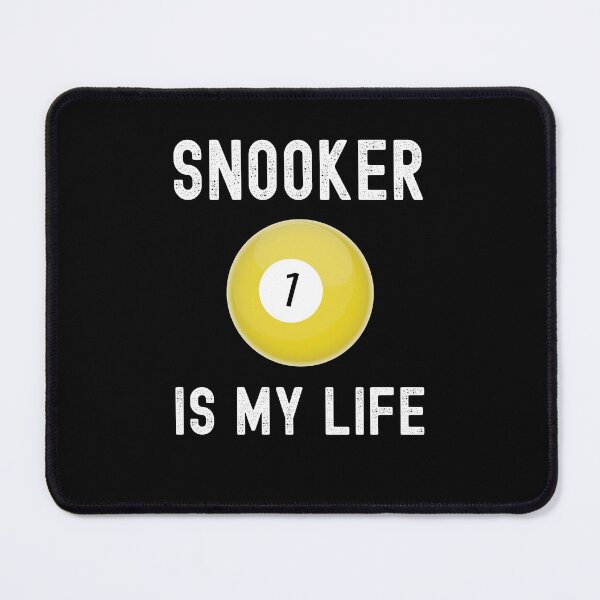 Item preview, Snooker is my life - billiards lover designed and sold by VitoTDesign.