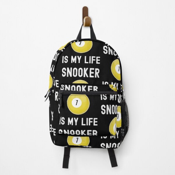 Item preview, Snooker is my life - billiards lover designed and sold by VitoTDesign.