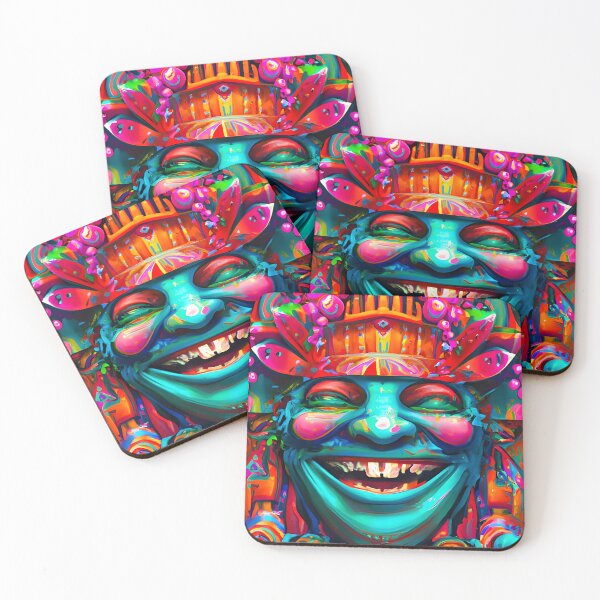 Item preview, Techno-Shaman (3) - Trippy Psychedelic Art designed and sold by TheThirdEye.
