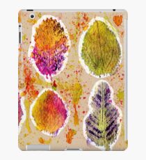 Leaf prints iPad Case/Skin