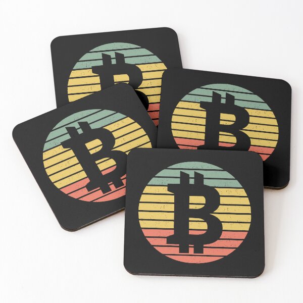 Item preview, Retro Crypto Sunset Design designed and sold by CyberneticTees.