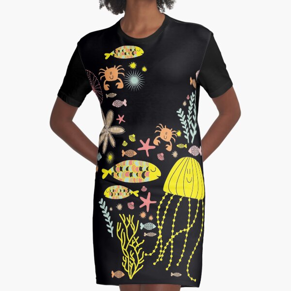 great barrier reef Graphic T-Shirt Dress