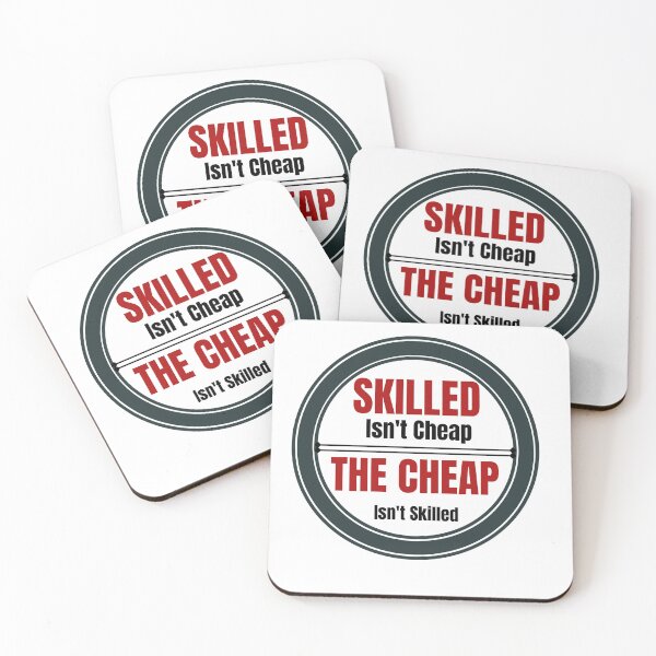 Item preview, Skilled Isn't Cheap designed and sold by Quirky Dez.